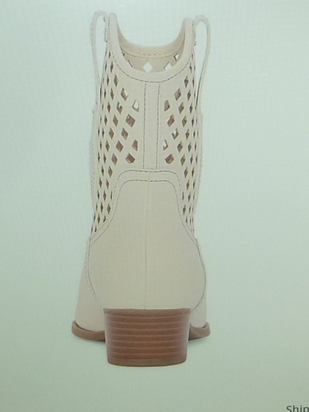 Arizona Jean Co Womens Garland Stacked Heel Cowboy Boots - Picture 3 of 4
